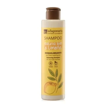 shampoo capelli grassi con limone e salvia