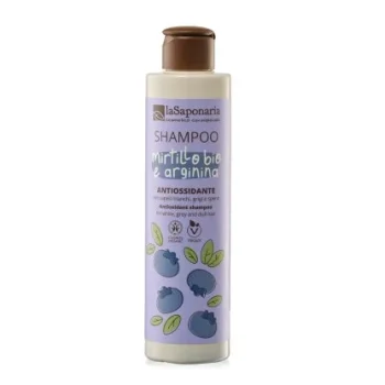 Shampoo antiossidante con mirtillo e arginina