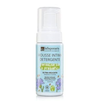 Mousse detergente intima delicata La Saponaria